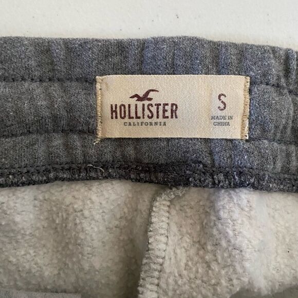 HOLLISTER Men’s Light Gray Joggers Size S - Picture 3 of 3